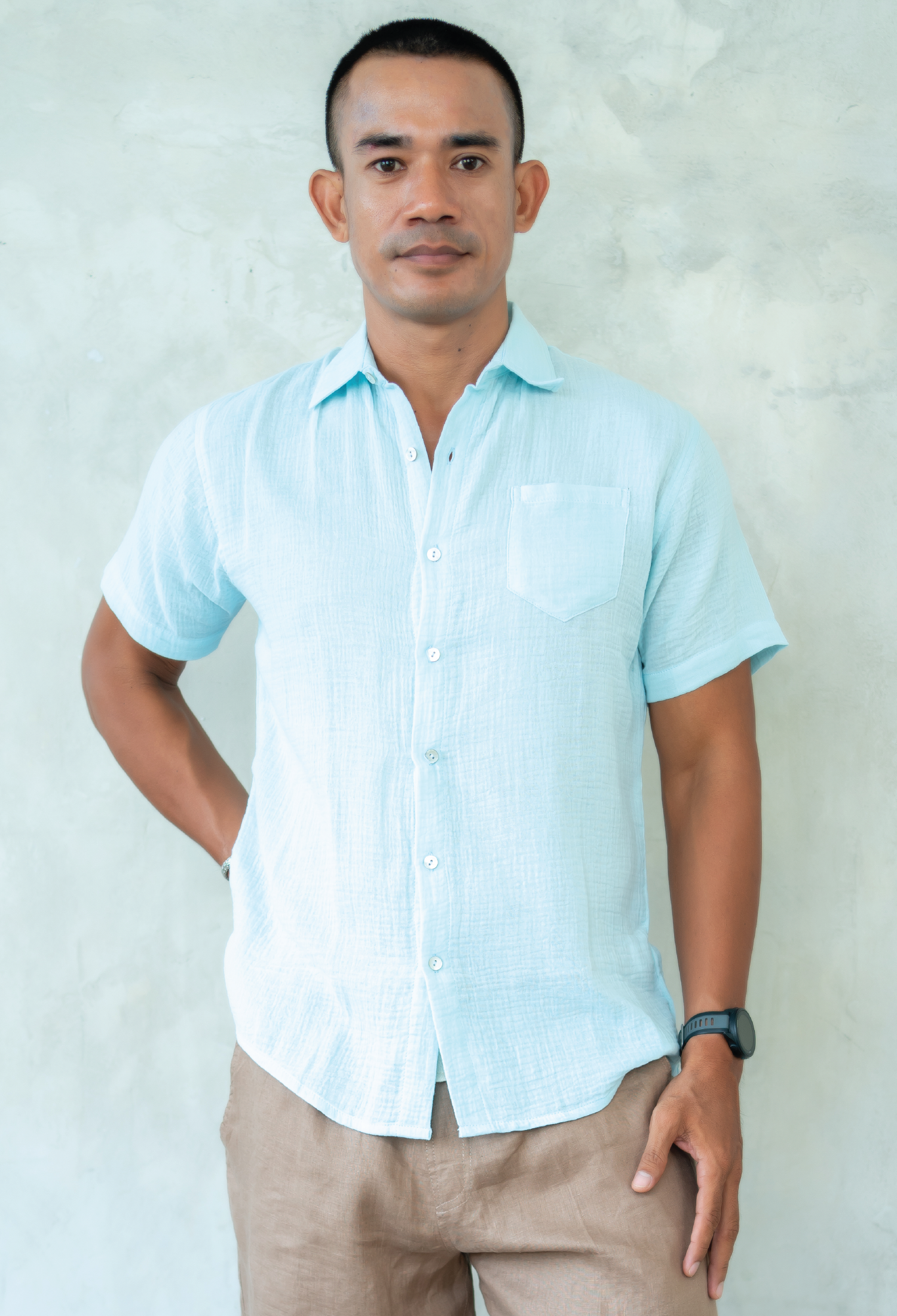 Chemise Jonas Bleu Clair