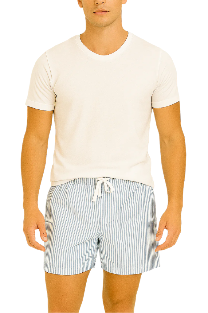SHORT JULIO STRIPE BLUE